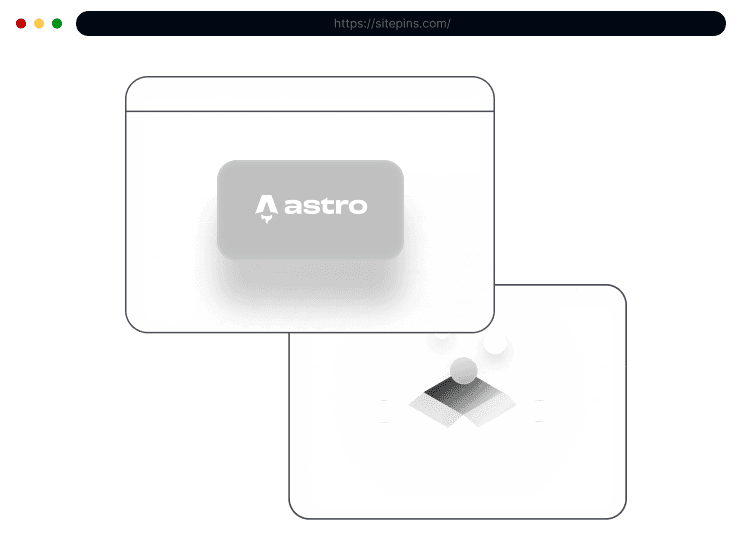 sitepins cms astro visual editor